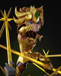 Saint Seiya Aiola Chibi - Premium Collectible 3d model