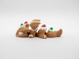 Mini Gingerbread Dragon 3d model
