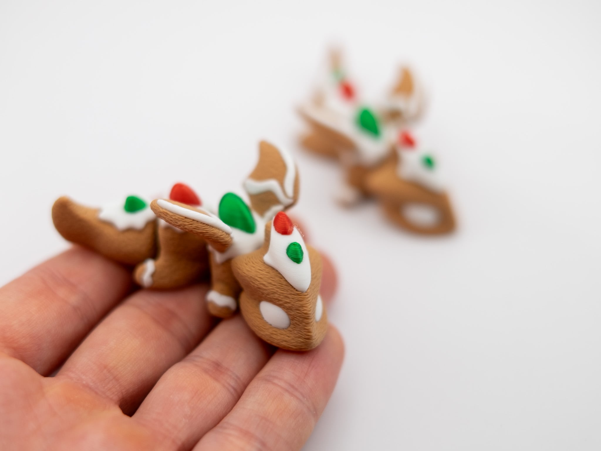 Mini Gingerbread Dragon 3d model