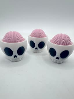 Skull Fidget clicker 3d model