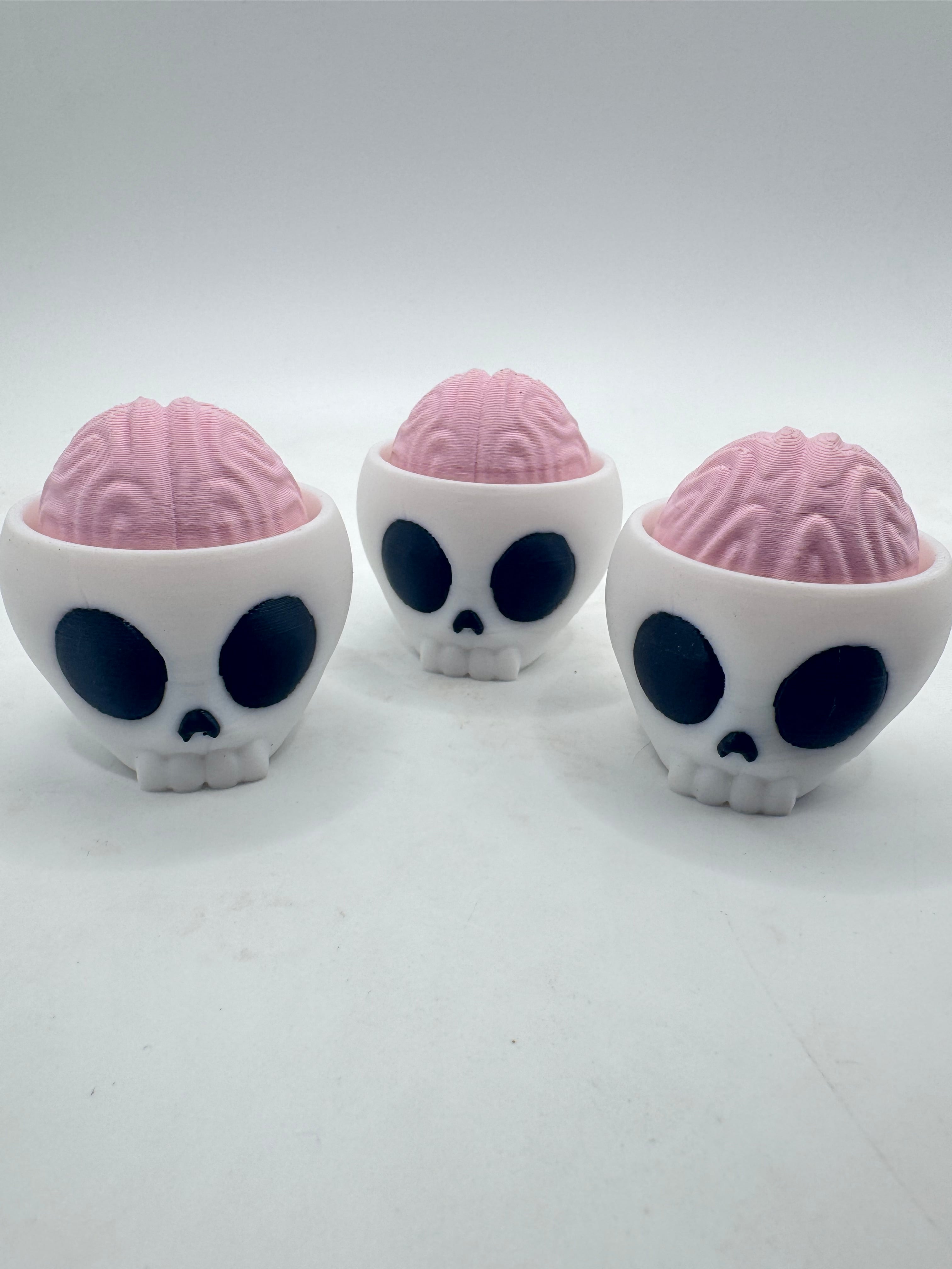 Skull Fidget clicker 3d model