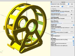 Random Decision Wheel (OpenSCAD) 3d model