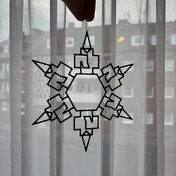 Rammstein christmas star 3d model