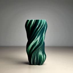 Folded Twist Vase 3d model
