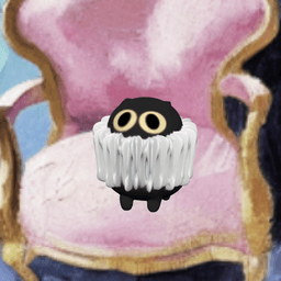 3D Cat with Ruffles 3d model