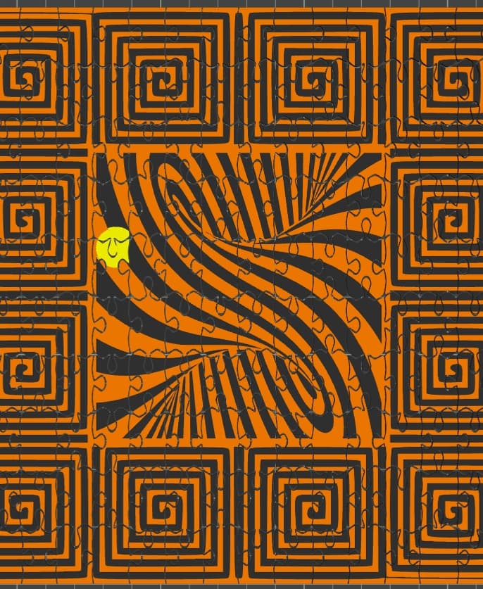 error shown in yellow