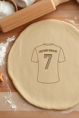 Ronaldo Cookie Cutter, Biscuit Cutter 3d model