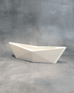 Origami Boat Napkin Holder 3d model