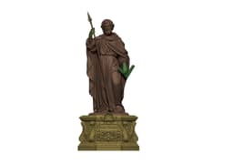 Saint Thomas 3D Scanning STL Printable 3d model