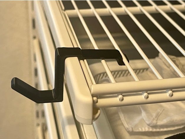 Elfa Closet Hook (Container Store) 3d model