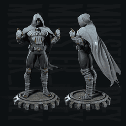 Moon Knight FREE 3D Print model 3d model