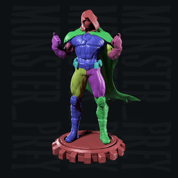 Moon Knight FREE 3D Print model 3d model