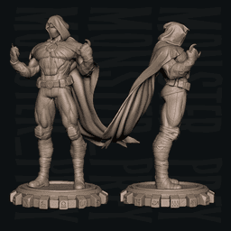 Moon Knight FREE 3D Print model 3d model