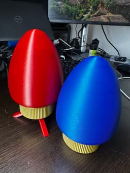 CHRISTMAS BULB WITH STAND OR HOOK 3d model
