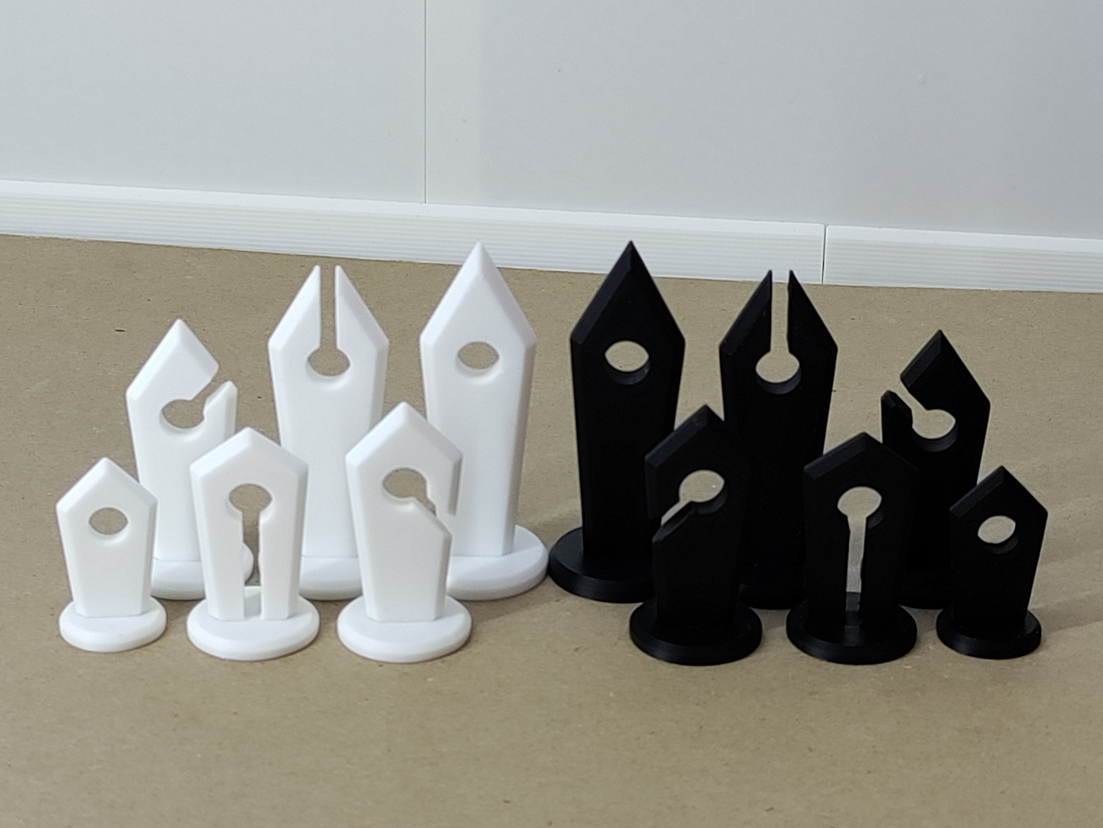 Slots Chess Set 3d model