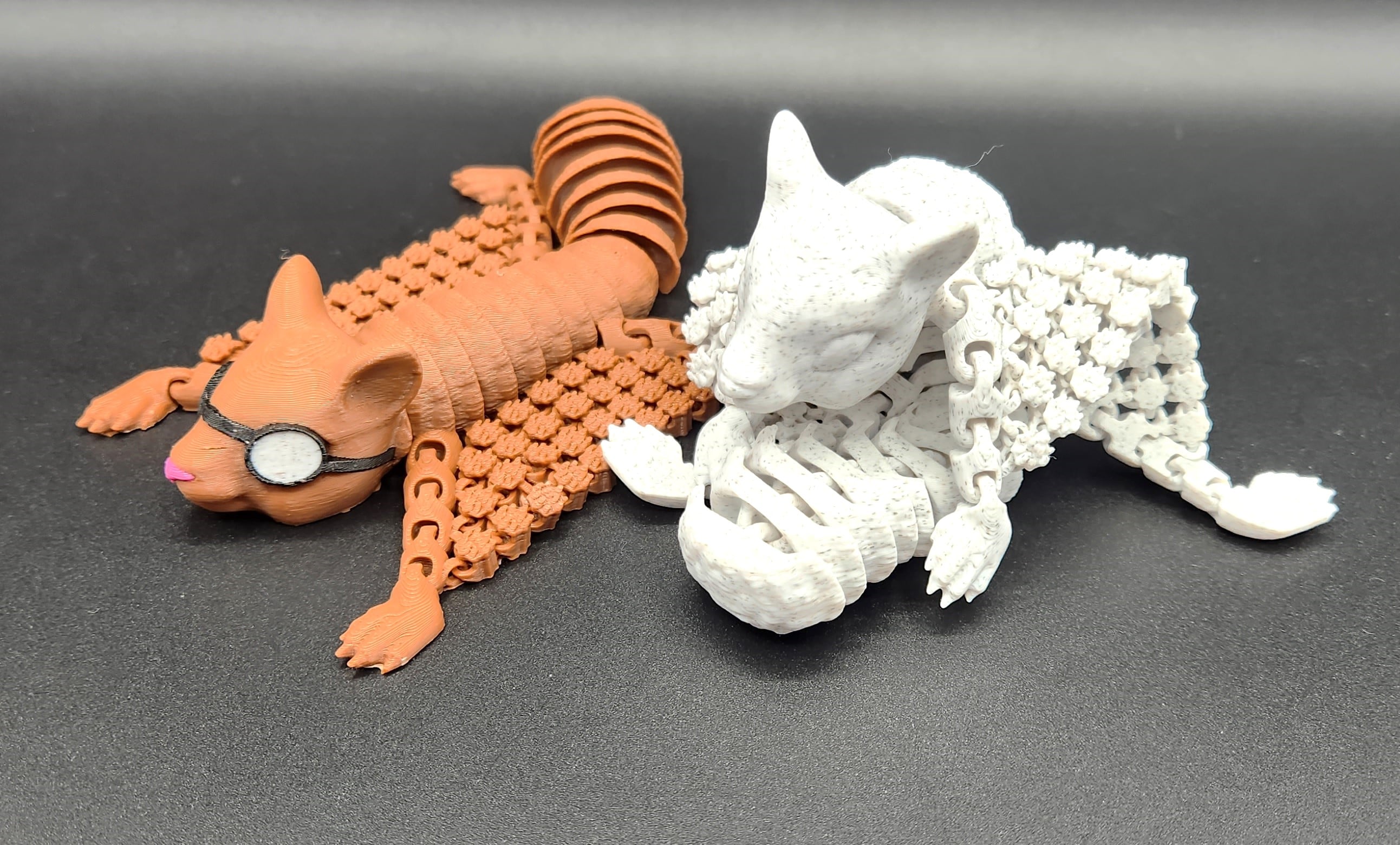 Cute Flexi Flying Squirrels UPDATED 3d model