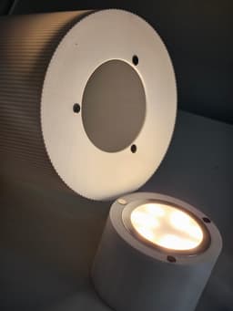 RippleGlow Table Lamp 3d model