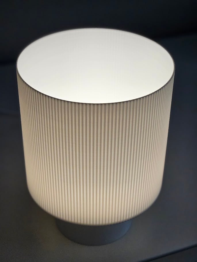 RippleGlow Table Lamp 3d model