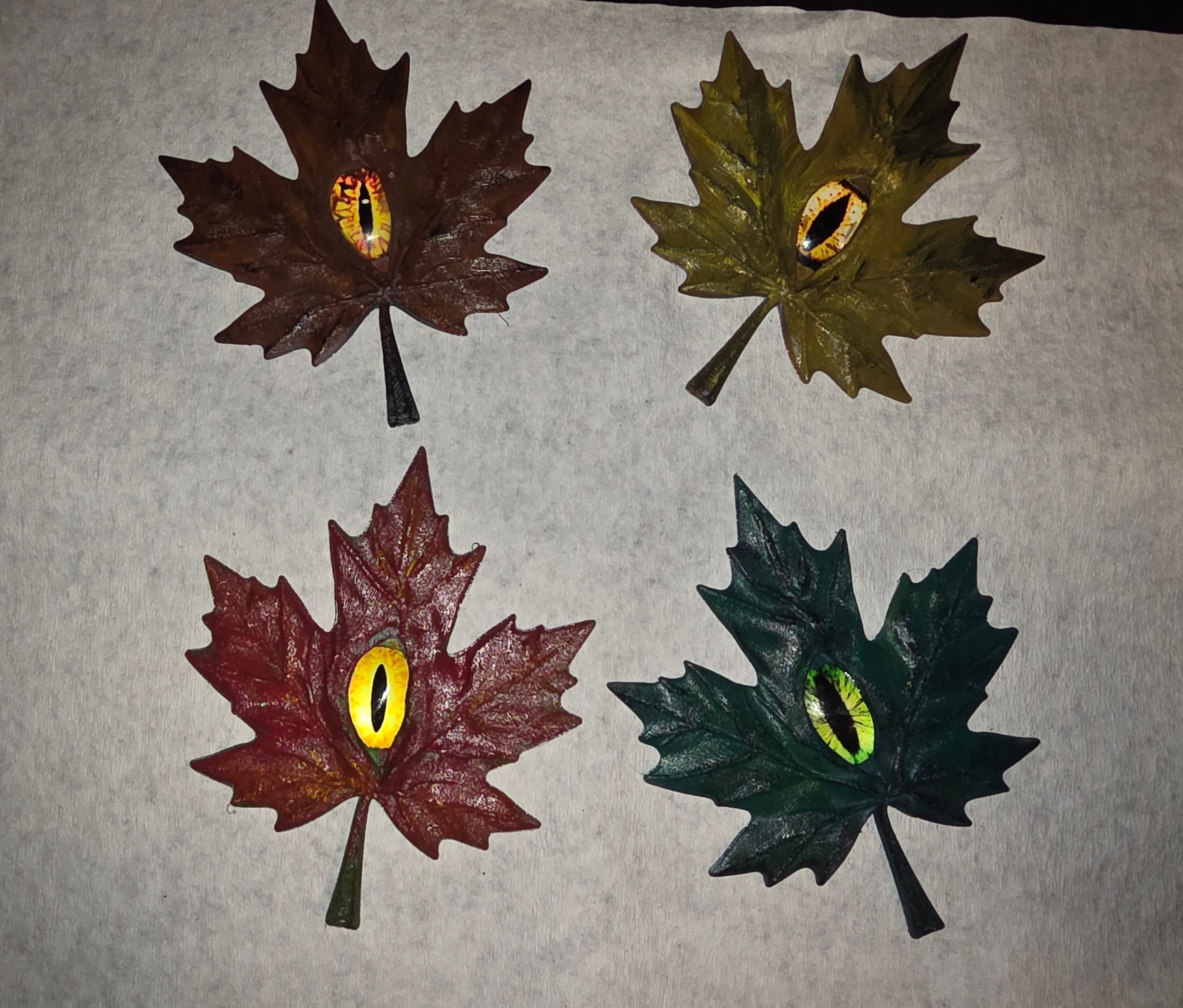 I'm not the greatest at painting but these still look great, can't wait to be able to use them for the decorations I have planned when the snow is gone.