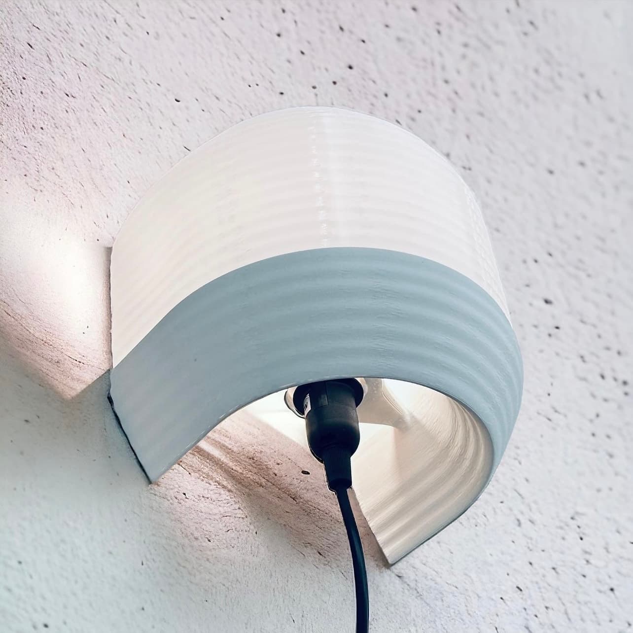 O' RIDGE | Wall Light E14 & E27 fast print 3d model