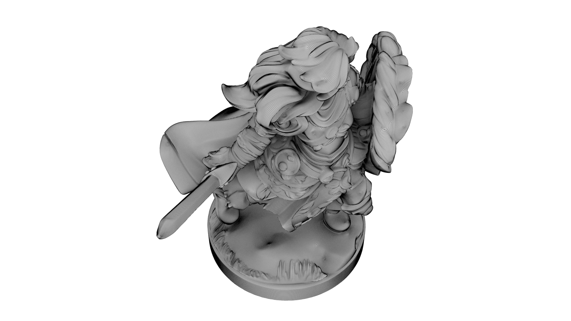 Emberblade Warrior 3d model