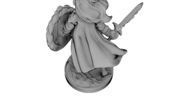 Emberblade Warrior 3d model