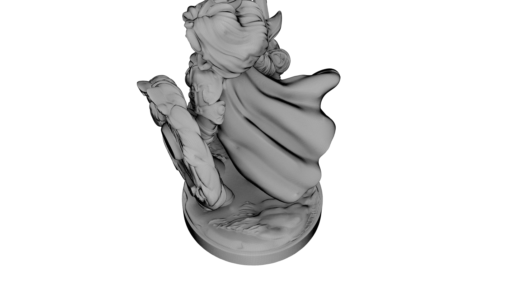 Emberblade Warrior 3d model