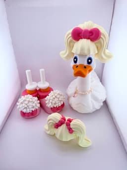Cheerleader Goose Gear for Porch Goose 3d model