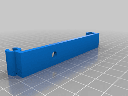 knitting needle storage clip 3d model