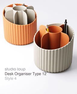 Desk Organiser Type 12 Style 4 3d model