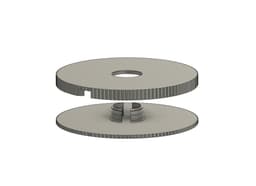 Low Profile USB Cable Spool Case - Fits 6ft by 4mm Cables 3d model