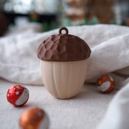 Acorn Napkin Holder with Hidden Storage 3d model