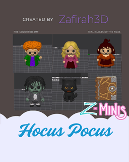 HOCUS POCUS Z-MINIS 3d model