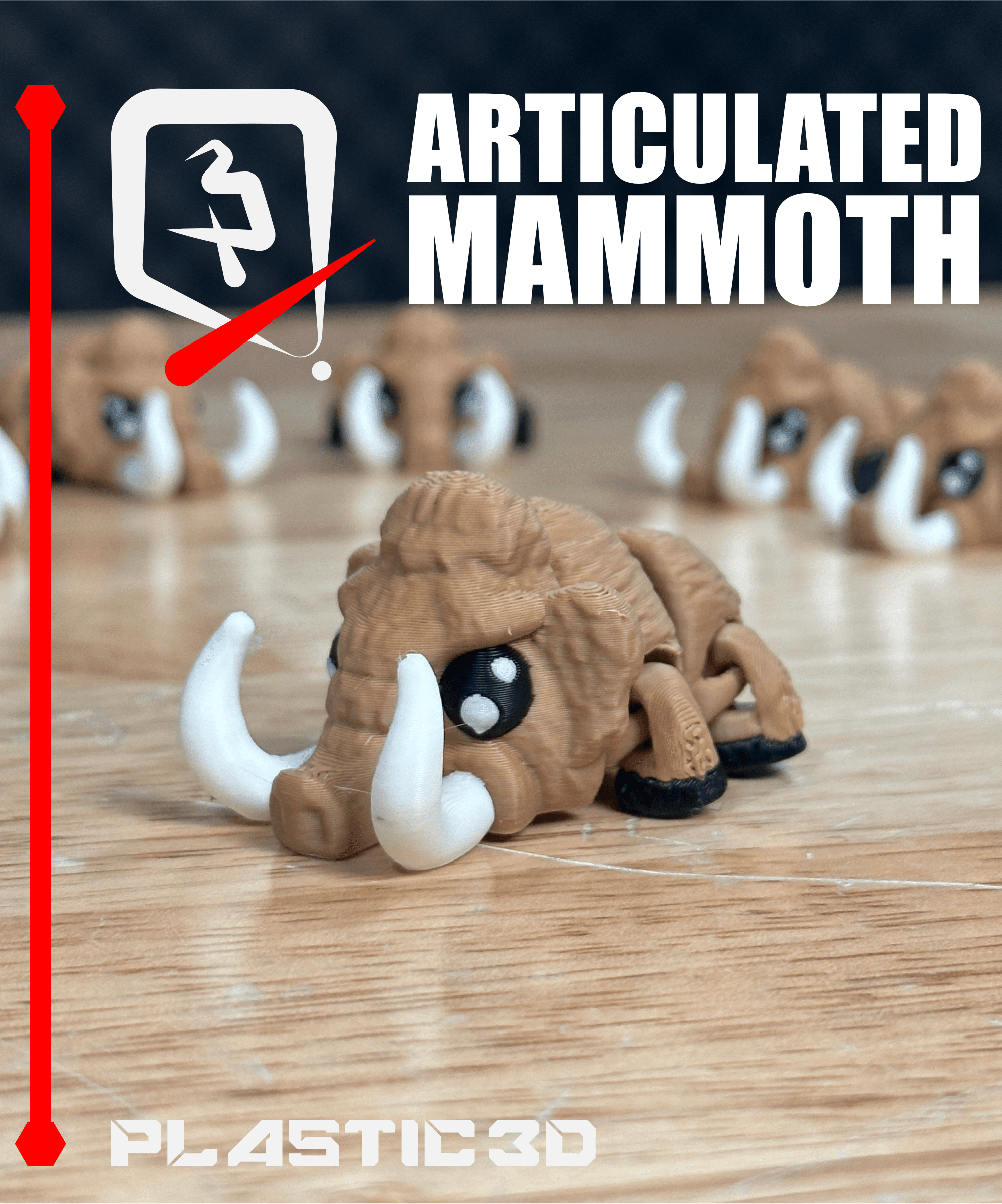 Articulated Mammoth — The Ice Age Icon 3d model