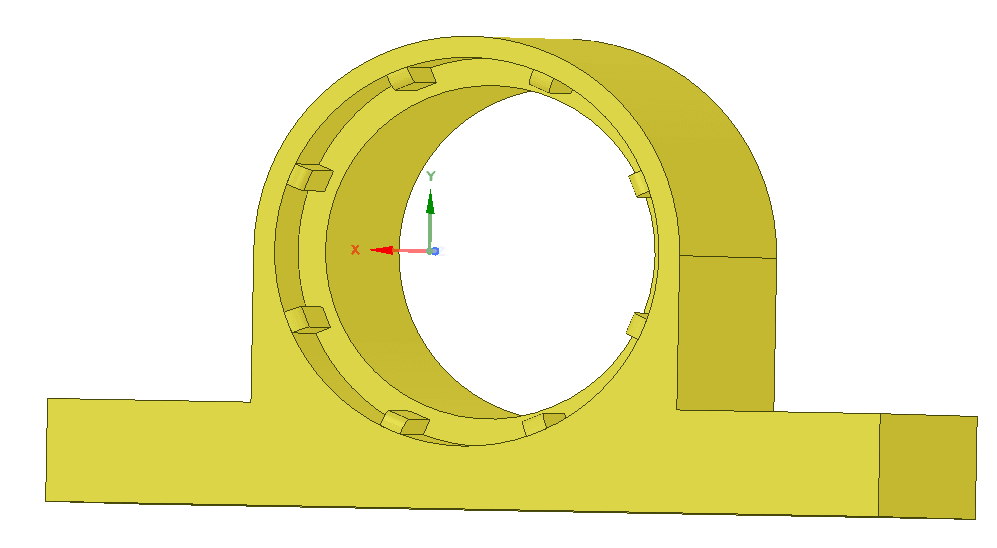 Bearing mount 3d model
