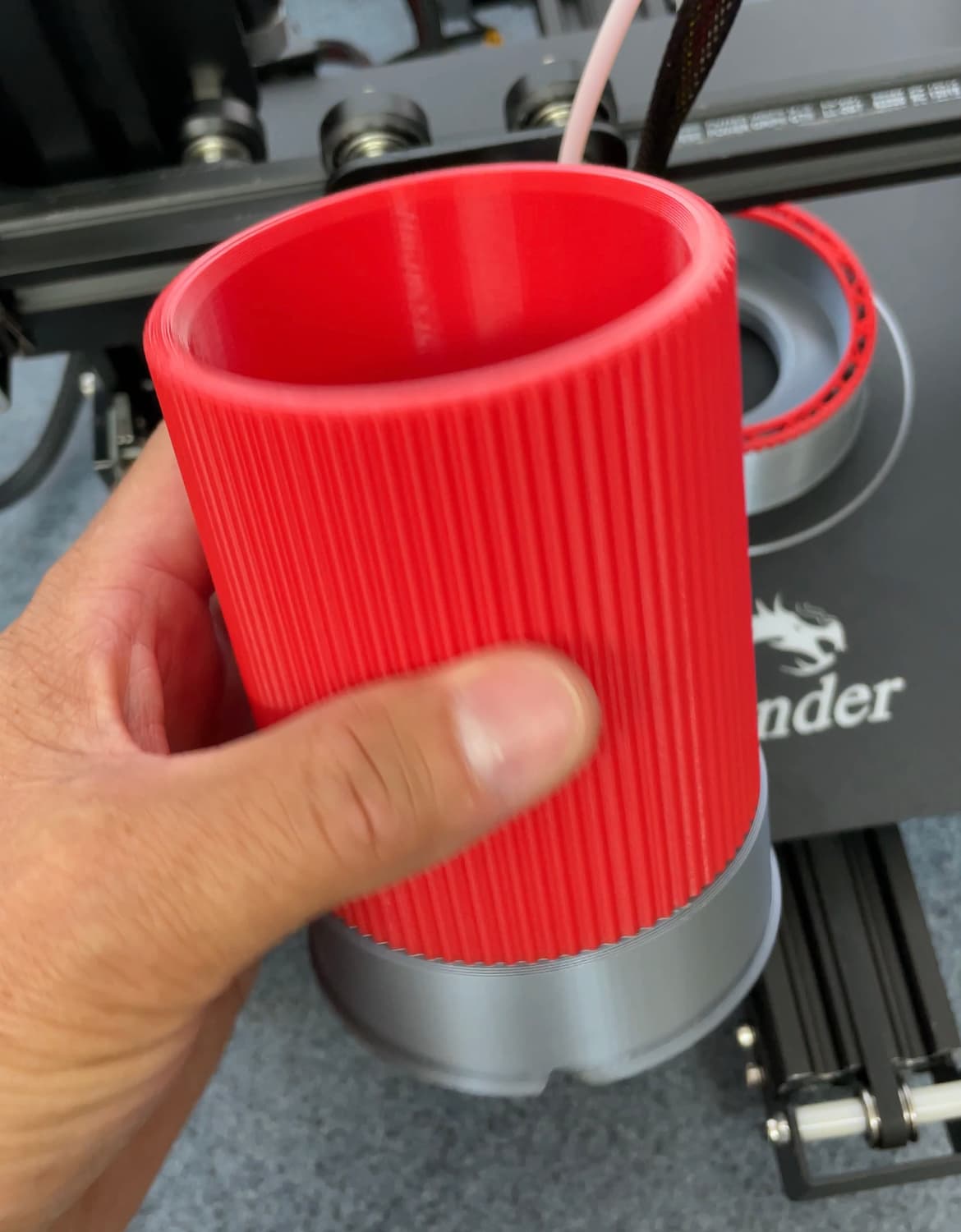 12oz can shell printed in 2 colors!