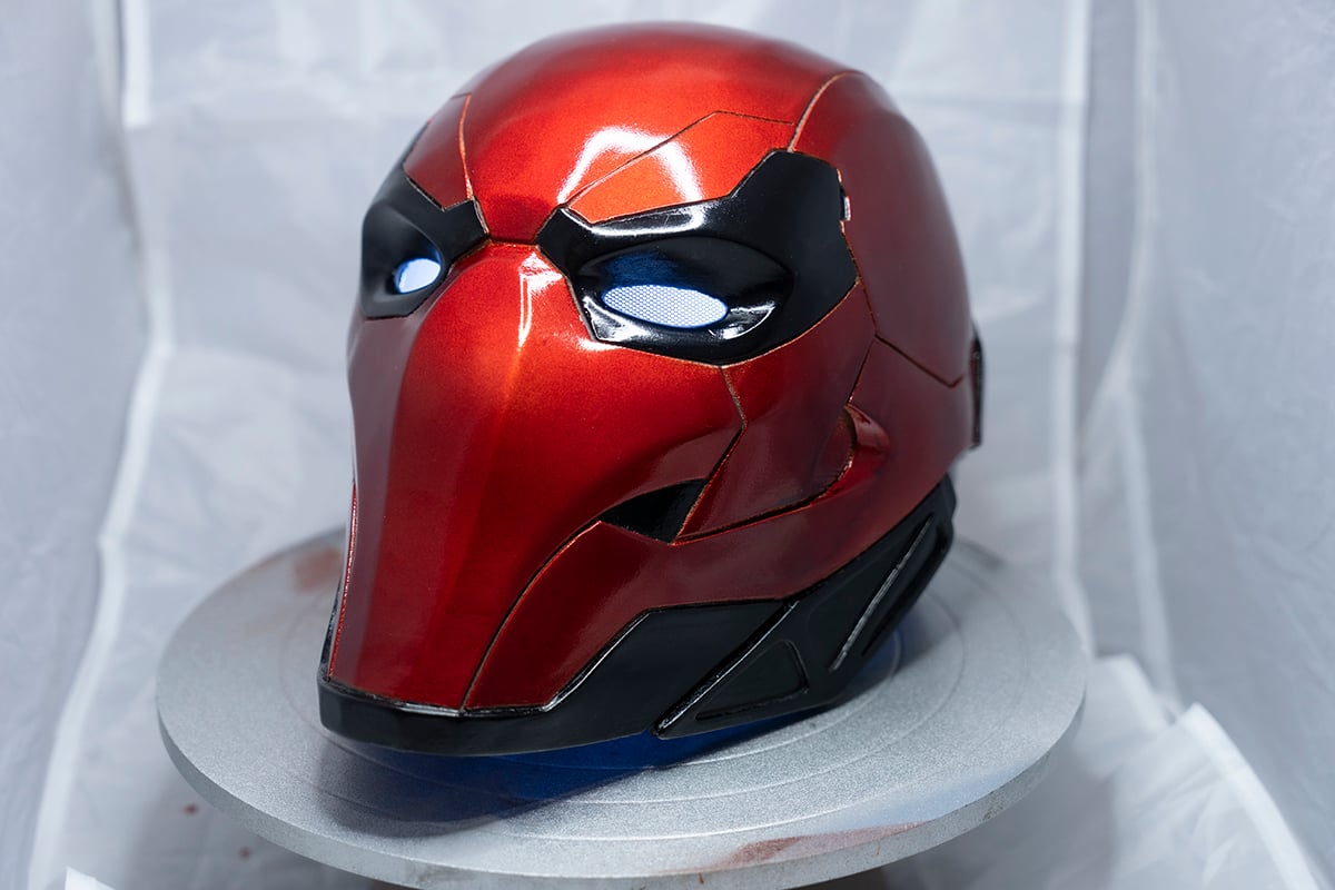Red Hood Helmet 3d model