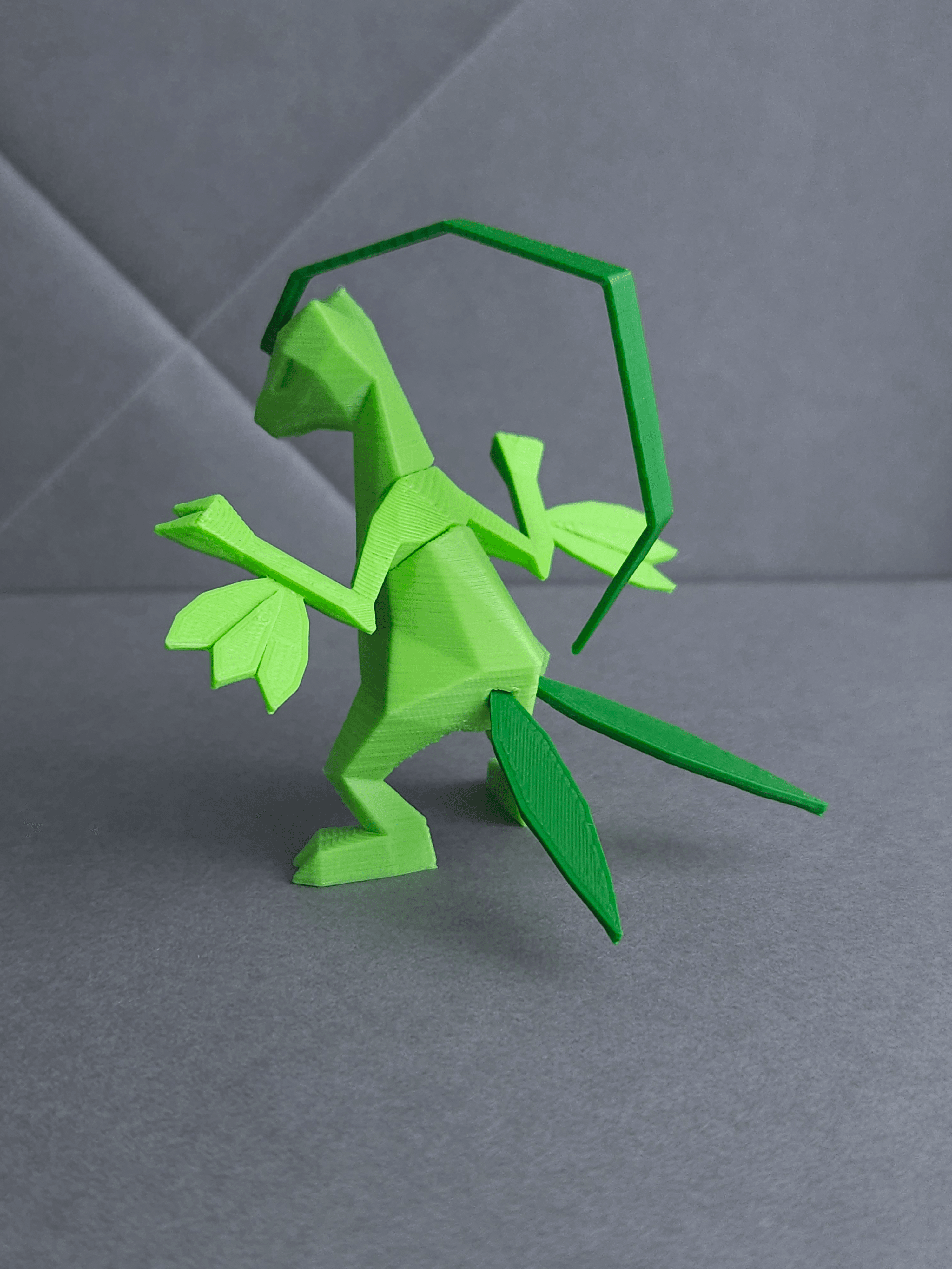 Grovyle Low Poly Pokemon 3d model