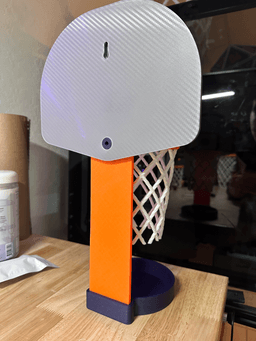 Basketball Hoops - Wall/Desk Game LS3DP Logo Edition 3d model