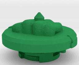 BEYBLADE HULK | COMPLETE | MARVEL SERIES 3d model