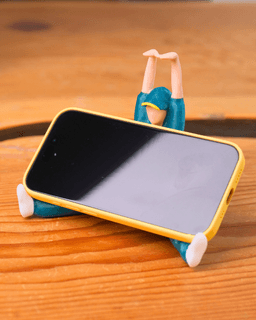 Breakdancer Phone Stand 3d model