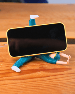 Breakdancer Phone Stand 3d model