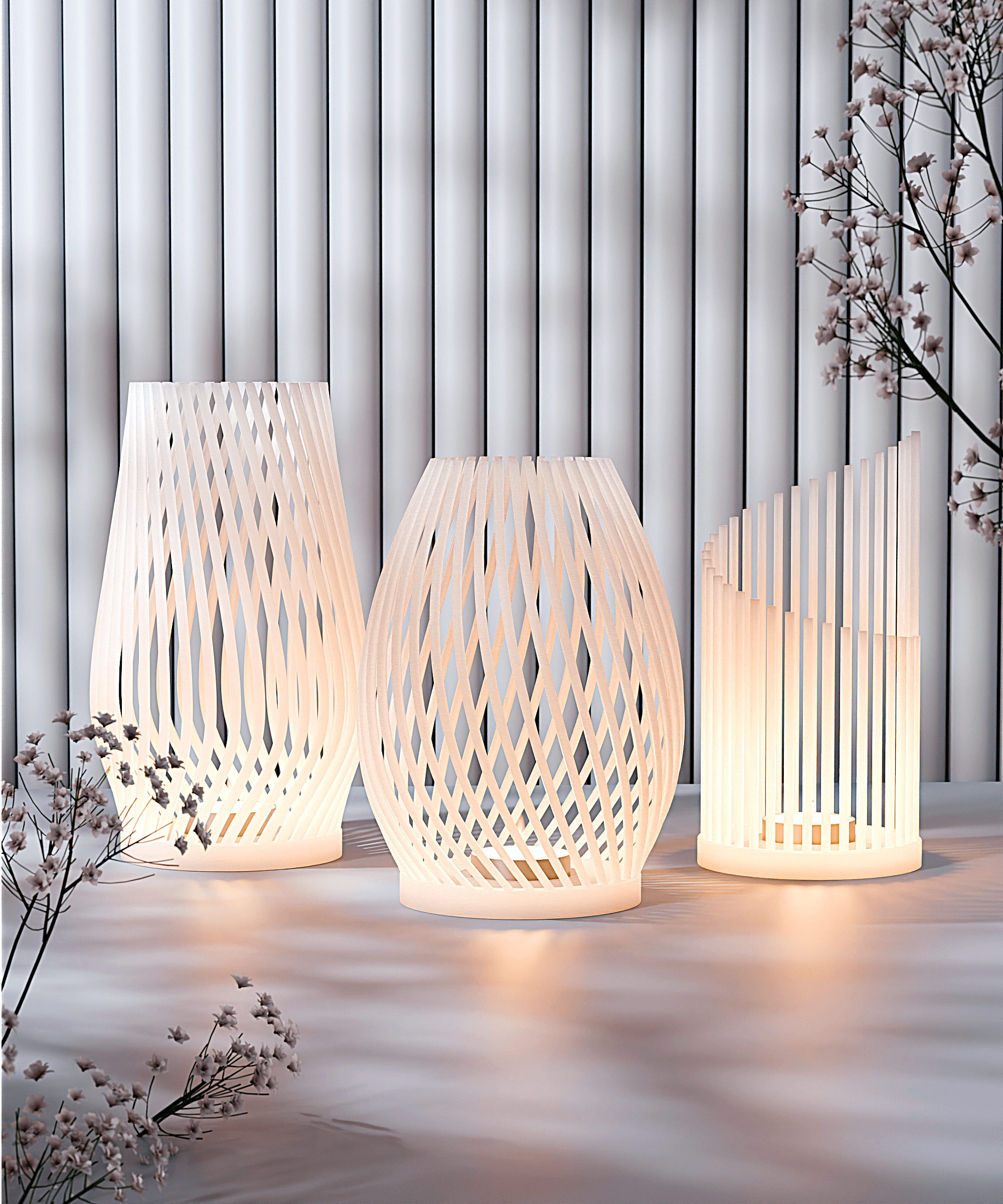 Candle_Holder_Set_V3 3d model