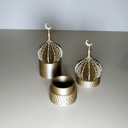 Eid Gift Boxes 3d model