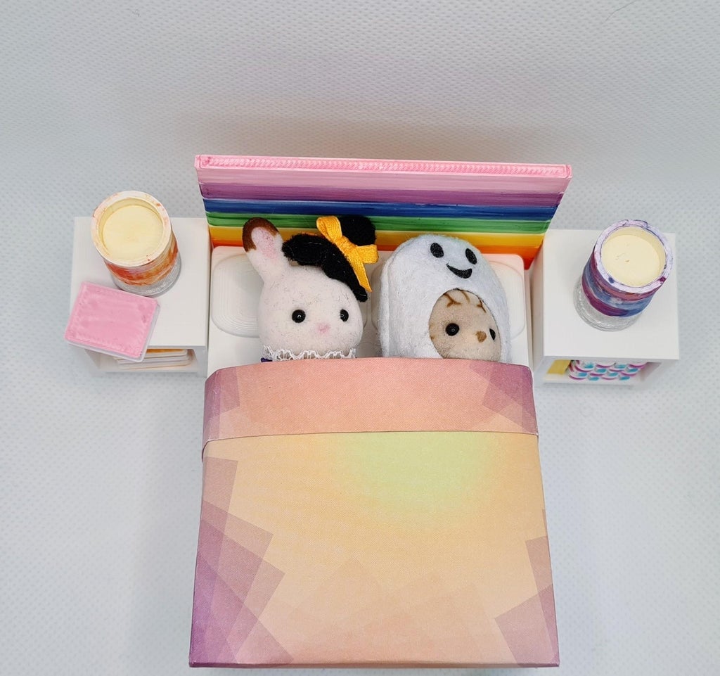 Sylvanian Families (Calico Critters) Bed 3d model