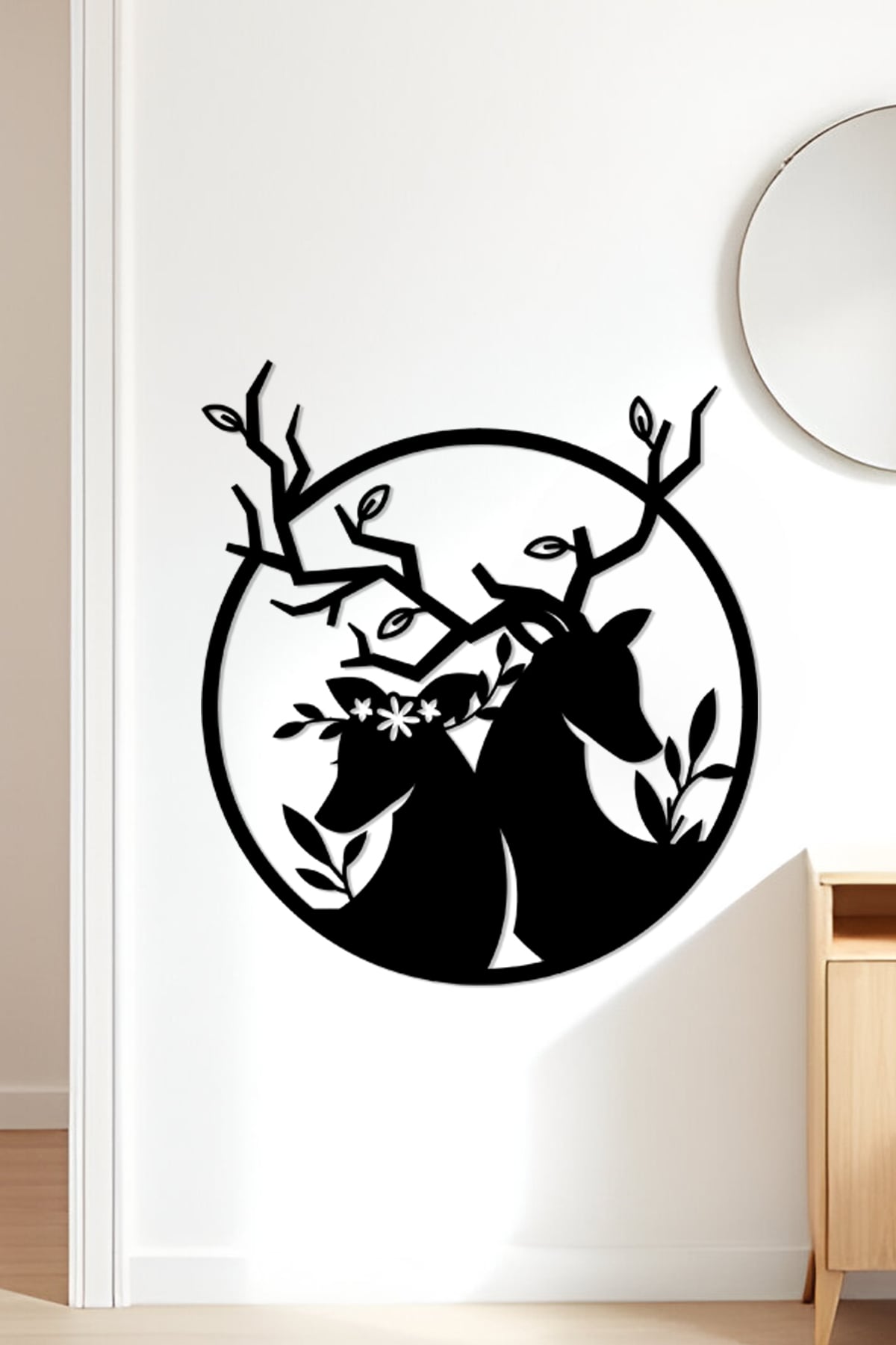 Deer Wall Art, Wall Decor, Home Decor 3d model