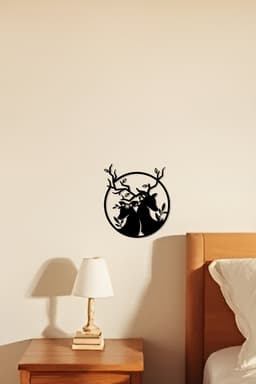 Deer Wall Art, Wall Decor, Home Decor 3d model
