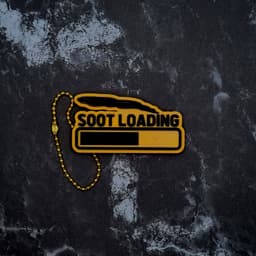 Soot Loading Keychain 3d model