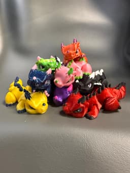 Grumples the Little Draqgon 3d model