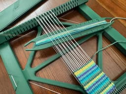 Pocket Loom Weaving Kit 7"x7" 8-dent 3d model